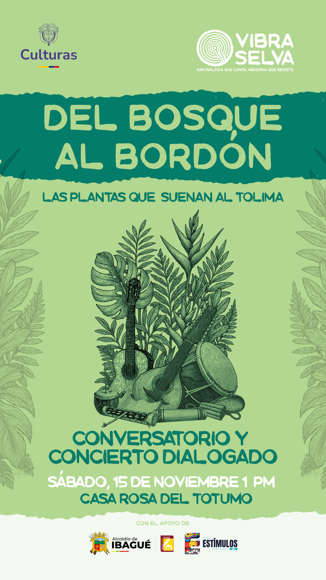 Maderas vivas, sonidos ancestrales — Concierto Dialogado #4