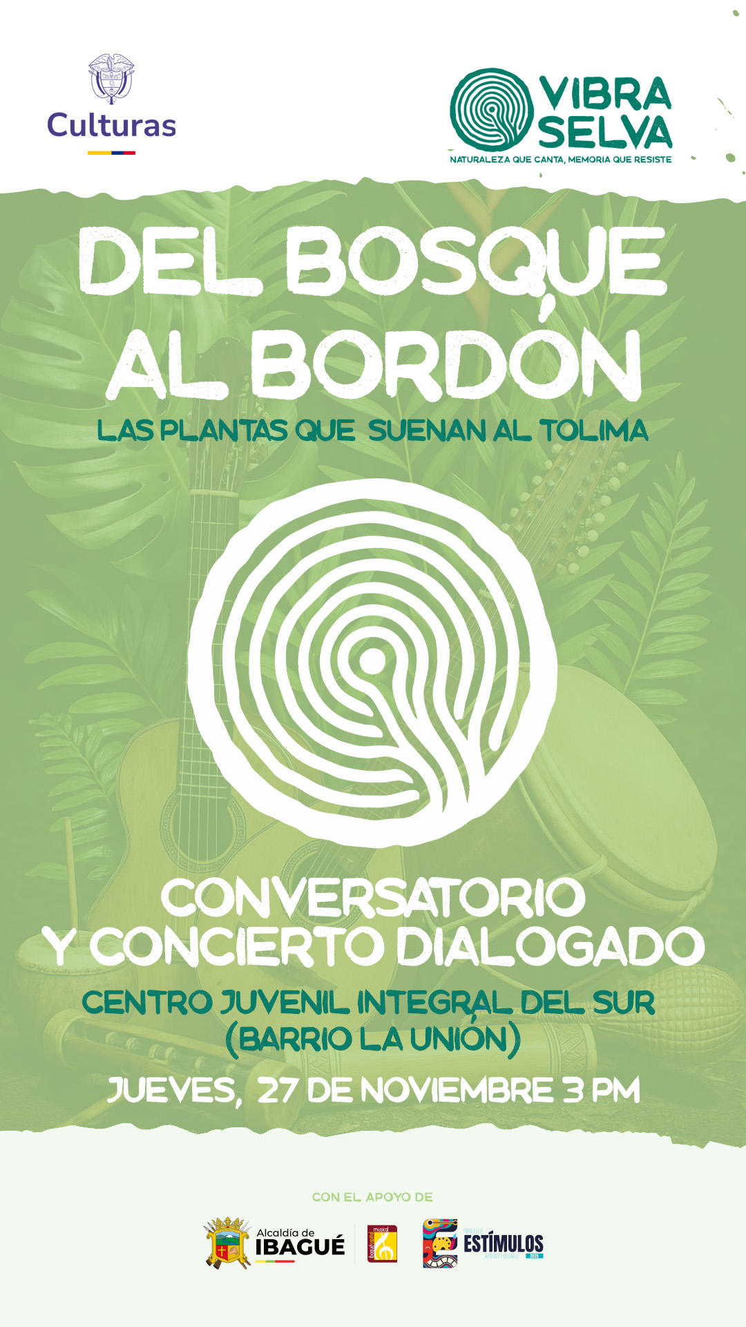 Memorias del árbol hecho música — Concierto Dialogado #10